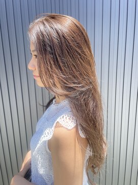 ノラ カマクラ(NORA kamakura) #レイヤーカット#顔まわりレイヤー#ハイライトカラー