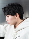 アップバングショート刈り上げなし