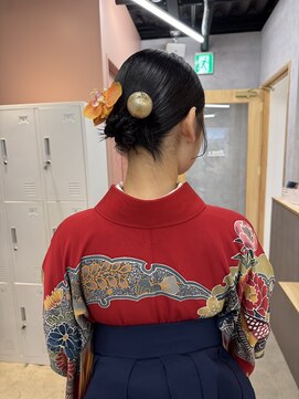 アマーク(a mark) 【松本 華】成人式・卒業式ヘアセット