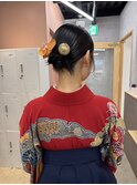 【松本 華】成人式・卒業式ヘアセット