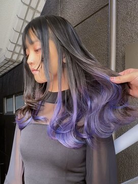 イエナ 渋谷(IENA) デザインカラーケアブリーチダブルカラーパープルラベンダー