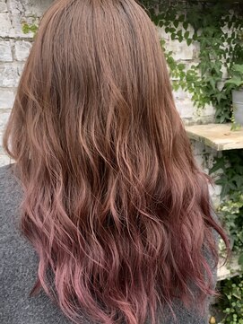 シュリット 溝の口(schritt) ピンクグラデーションカラー　　　　　ヤマモト