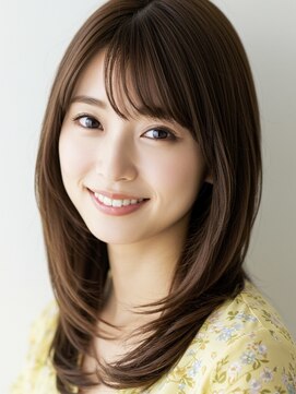 レヴィア(REVIA) レイヤーカット髪質改善トリートメント前髪カット