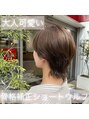 アース 新越谷店(HAIR&MAKE EARTH)&nbsp;大人可愛いショートウルフ