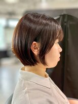 ワン バイ ジエクト(One by The Ect)&nbsp;【似合わせボブ】ココアグレージュ/チョコレートブラウン