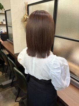 プチメゾントウキョウ(Petit Maison Tokyo) 髪質改善_切りっぱなしボブ