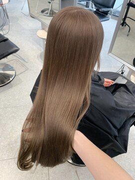 ペレ アネックス 大阪梅田茶屋町店(PELE ANNEX) クラゲヘアー/小顔に見せるヘア/ココアベージュ/梅田