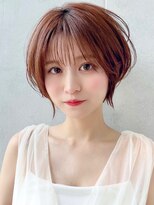 セイドット オモテサンドウ(Say. omotesando) Say.レイヤーショートショートボブひし形ショートモーヴピンク