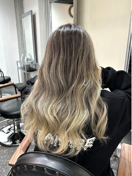 ユアーズヘア 東新宿店(youres hair) エアータッチバレイヤージュ