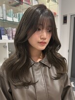 ヘアーアンドメイク ニューヨークニューヨーク 姫路店(Hair&Make NYNY)&nbsp;レイヤー/オリーブ/透明感
