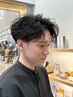 【メンズ限定】☆すっきりコース☆カット＋眉カット+プチスパ8140→￥7700