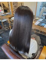 セットアップ 倉敷中庄店(SET-UP)&nbsp;(似合わせカット) グレージュ×髪質改善トリートメント