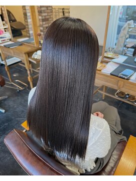 セットアップ 倉敷中庄店(SET-UP) (似合わせカット) グレージュ×髪質改善トリートメント