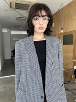 パークホワイト 代官山(PARK White)&nbsp;ゆるふわボブパーマ小顔レイヤーハッシュカット