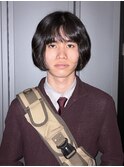 メンズボブレイヤーカット