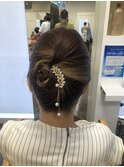 夜会巻き