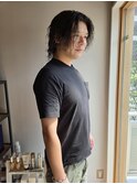 メンズロングサーフカール
