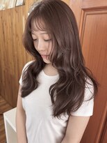 ザ ドッツ(THE DOTS)&nbsp;大人可愛いレイヤーロング×透明感ブラウン