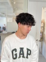メンズカット バイ ソイクフ(メンズカット by SOY-KUFU)&nbsp;メンズパーマナチュラルブラック/東伏見/田無/保谷/武蔵関