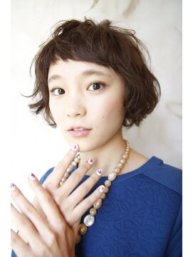 ブーケ(BOUQUET) ボリュームが出にくい方にオススメ＜オン眉マッシュボブルフ＞