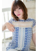 モッズ ヘア 福岡姪浜店(mod's hair)&nbsp;ふんわりレイヤー♪スイートミディ