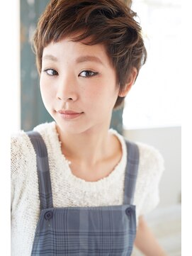 アメリ エ ギャルソン ジュヌ 鶴瀬店(amelie et garcon Jeune) 大人可愛いベリーショート