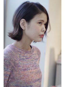 ソラ(sora) 定番　愛されボブ　切りっぱなし外ハネは絶対に可愛い！
