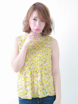 ニューヨークニューヨーク 梅田茶屋町店(NYNY) 外国人風♪ふわっとボブ