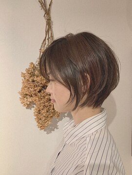 フィニティー 辻堂(finity) 大人ショート＊マーブルカラー＊ワインレッド＋グレー＊[辻堂]