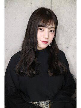 サロンドミルク 原宿(salon de MiLK) 【salon de MiLK 原宿】ゆるウェーブ×サファイヤアッシュ