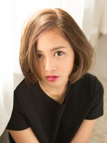 エリア(area) 【area本店 西大島】センターパート 内巻き カール 大人ボブ☆