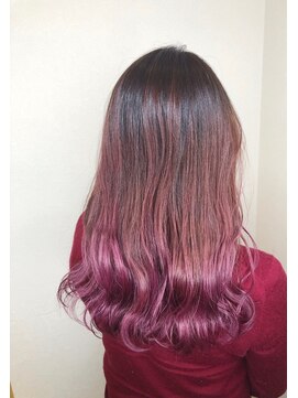 フロート 小阪店(float) ピンクカラー_小顔,オリーブカラー,ハイライトカラー