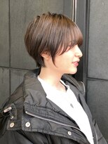 ジアン バイ ミルボン NU茶屋町+(GIEN by milbon)&nbsp;色気抜群！ひし形丸みショート！20代30代40代「田中俊成」