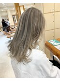 【morio札幌】ホワイトベージュハイトーンベージュミディ