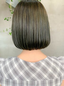 テトヘアー(teto hair) オリーブベージュ、マットカラー、ブリーチカラー