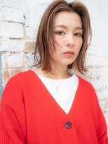 ヘアメイク パッセージ 千歳船橋店(hair make passage) ハイトーンかきあげスタイル