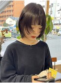 顔まわりのポイントで洒落感ショート stylist 高橋裕貴