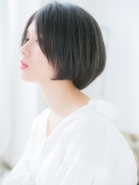 ドクターズ サロン ラブ(Dr's Salon LAB) 似合わせカットでクールなひし形アシメショートg古河30代40代