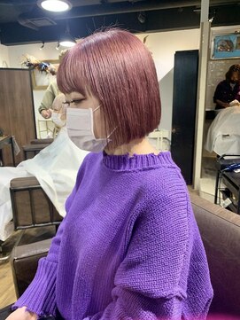 アルカナ 明治神宮前原宿(ARCANA) ピンク ショコラアッシュ ヘルシースタイル ふんわりカール