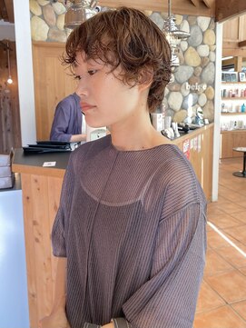 ラパンセベージュ(LA PENSEE BEIGE) LA PENSEE / beige 田川 / ショートパーマ◎