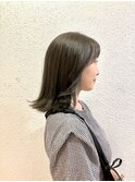 イヤリングカラー ブルーグリーン