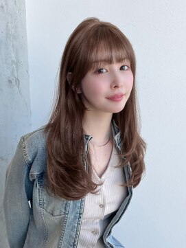 ディーエックス スリー(Dxxxx III) ナチュラルワンカールレイヤー×ブリーチなしオリーブベージュ