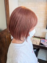 ボアップ 松山店(boappu)&nbsp;#ピンクベージュ#ピンクカラー#コーラルピンク#ハイトーン