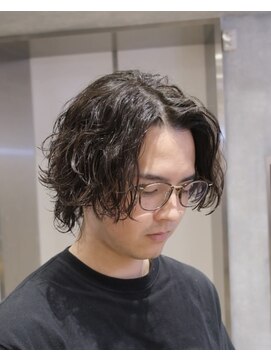 レイズ 名古屋(RAYS) 長めウルフ波パーマ/メンズパーマ