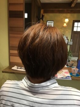美容室つぼみの写真/敏感肌の方におすすめ◎気楽にカラーが楽しめる!!頭皮や髪に優しいカラーで艶感×上品な髪色が叶う♪