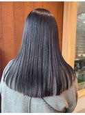 ネイビーストレート