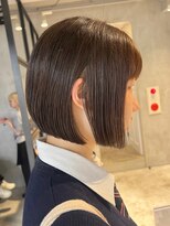 エリマ 調布(elima) まとまり良く、自然なシルエットのミニボブスタイル