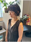 ショートパーマ/マッシュショート/パーマヘア/くせ毛風パーマ