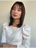 大人可愛いココアグレージュウルフレイヤーp1志木20代30代40代