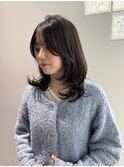 黒髪/小顔カット/レイヤーカット